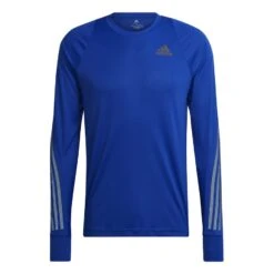 Adidas Run Icon Full Reflective 3S Langarmshirt Blau