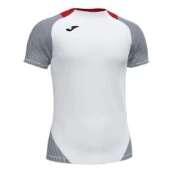 Joma Essential II T-Shirt Weiß/Blau/Rot