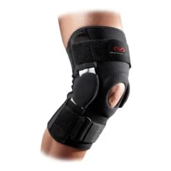 Knieschoner McDavid Mit Doppelscharnieren An Der Scheibe Schwarz