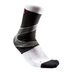 Elastische Knöchelbandage McDavid Mit Gel-Unterstützungen Schwarz