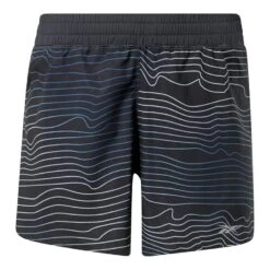 Reebok Running Printed Short Damen Shorts Schwarz/blau