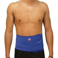 Softee Neopren Lendengürtel Ohne Schutz Blau